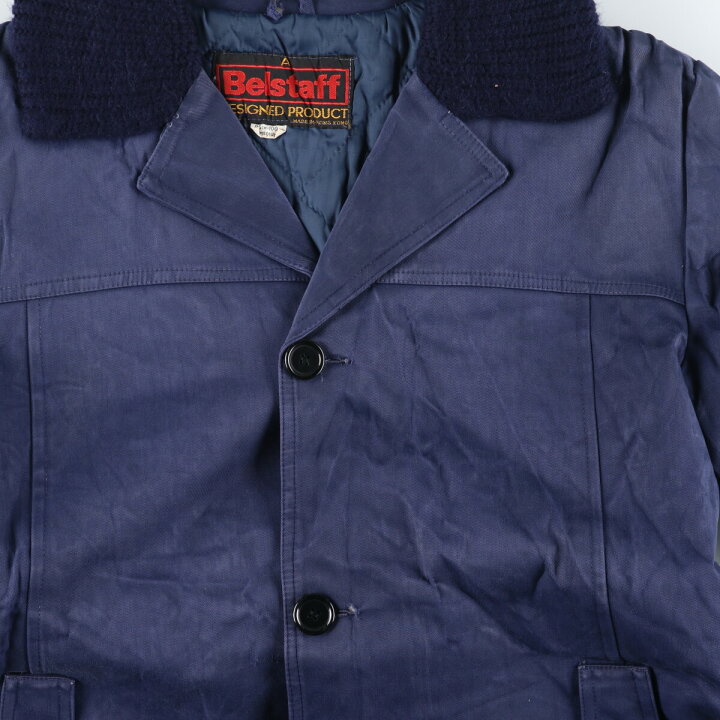 楽天市場】古着 v ベルスタッフ Belstaff 中綿コート メンズM  