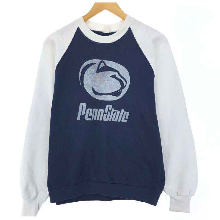 楽天市場】古着 PENN STATE ペンシルベニア州立大学 ラグランスリーブ 