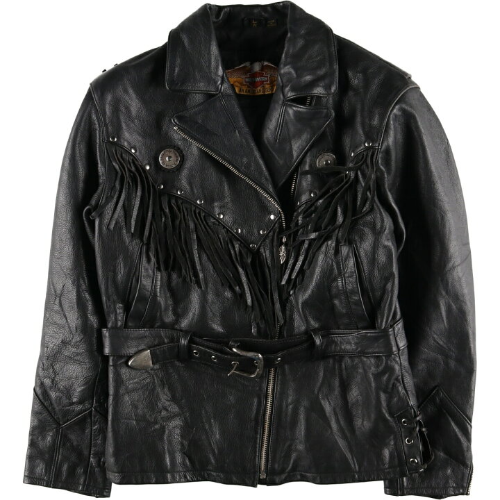 楽天市場】古着 ハーレーダビッドソン Harley-Davidson フリンジ  