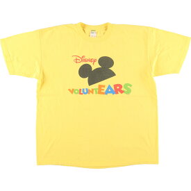 古着 アンビル Anvil DISNEY ディズニー キャラクタープリントTシャツ メンズXL /eaa410188 【中古】 【240511】