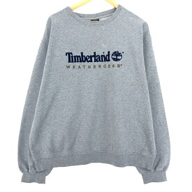 古着 90'S ティンバーランド Timberland WEATHERGEAR スウェットシャツ トレーナー メンズXL ヴィンテージ /eaa410361 【中古】 【240526】