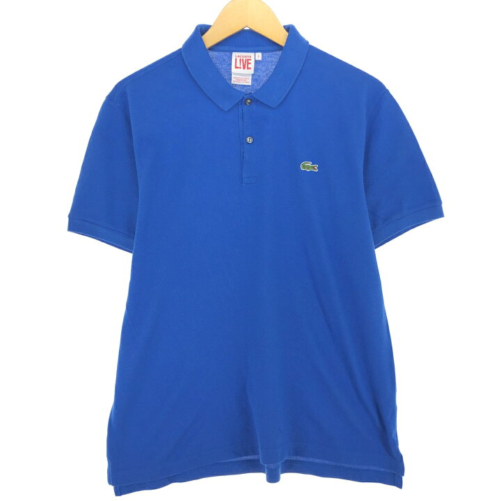 楽天市場】古着 ラコステ LACOSTE LIVE フランス企画 半袖 ポロシャツ 