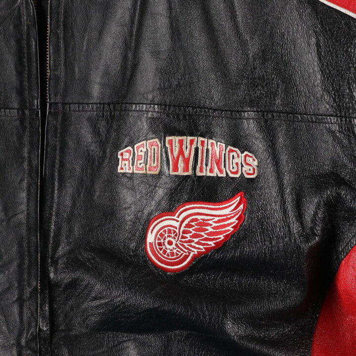 楽天市場】古着 58 SPORTS NHL DETROIT RED WINGS デトロイトレッド 