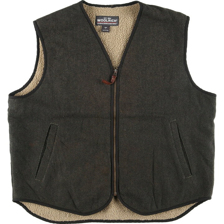 楽天市場】古着 ウールリッチ WOOLRICH ウールボアベスト メンズL 
