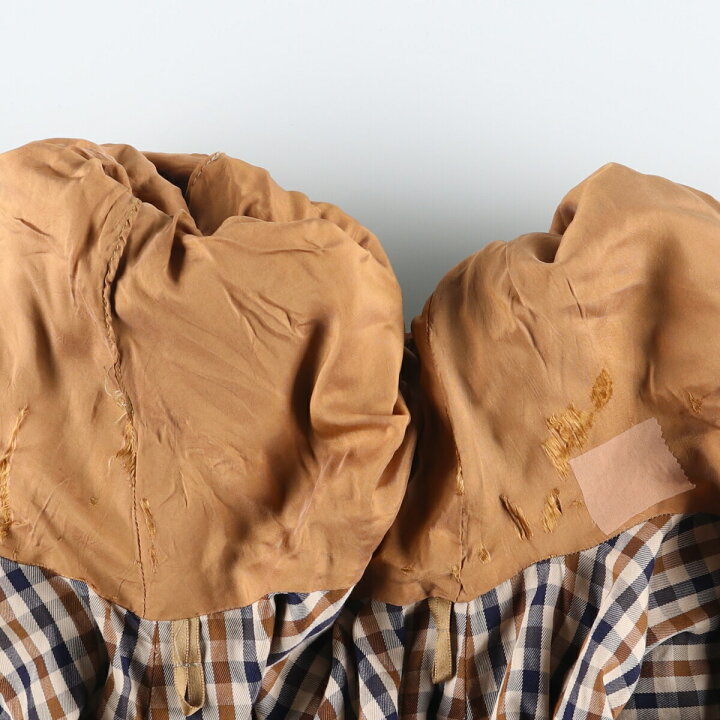 楽天市場】古着 アクアスキュータム Aquascutum ステンカラーコート  