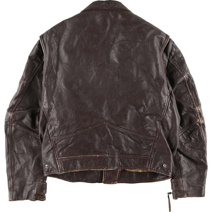 楽天市場】古着 ディーゼル DIESEL ダブルライダースジャケット メンズ  