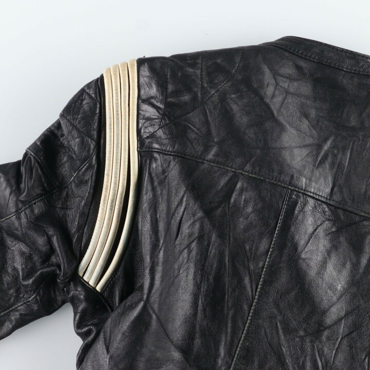 楽天市場】古着 Muroto セミダブルライダースジャケット フランス製  