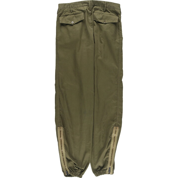 楽天市場】古着 イタリア軍実品 E.I.PLINC パラシュートパンツ 