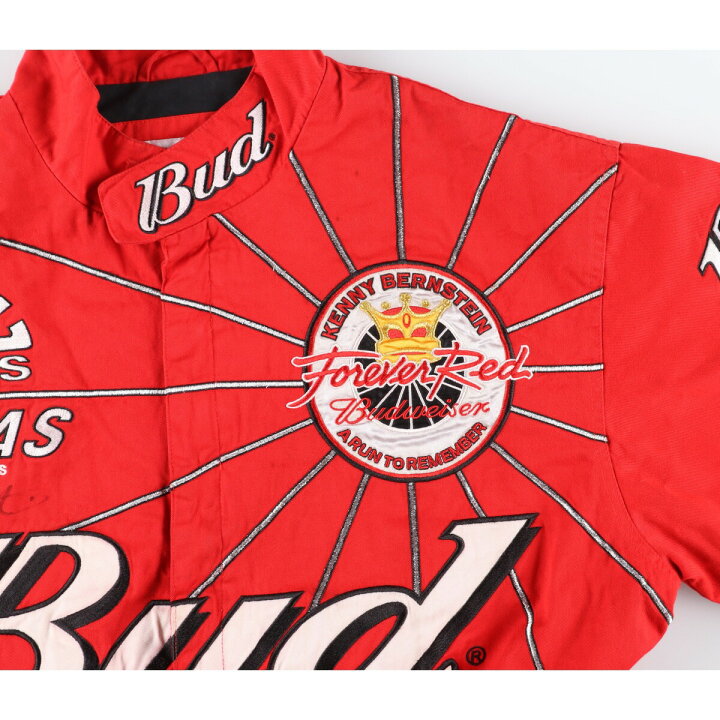 楽天市場】古着 SPORT SERVICE BUDWEISER バドワイザー レーシング 