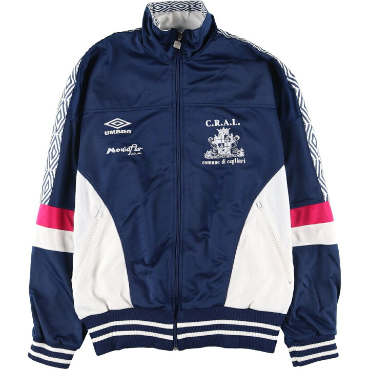 古着 90年代 アンブロ UMBRO ジャージ トラックジャケット メンズL 