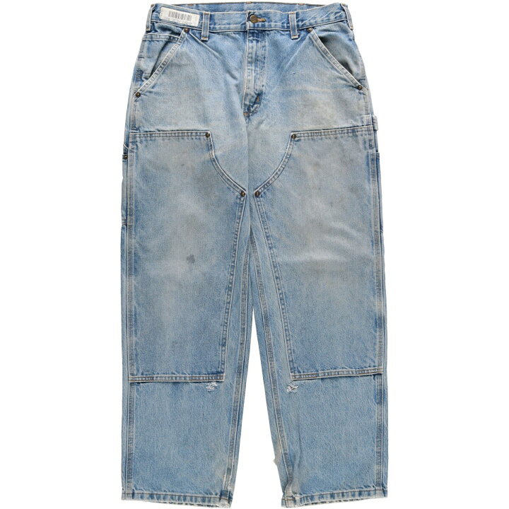 楽天市場】古着 カーハート Carhartt ダブルニー デニム ペインター  