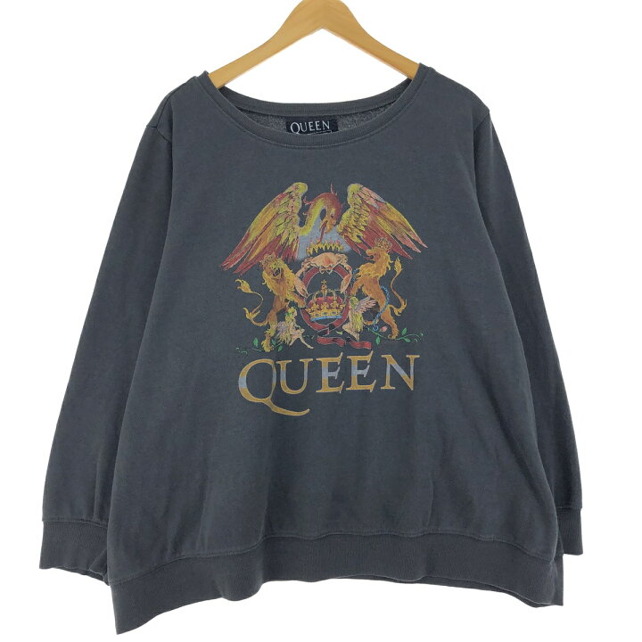 楽天市場】古着 QUEEN クイーン バンド スウェットシャツ トレーナー 