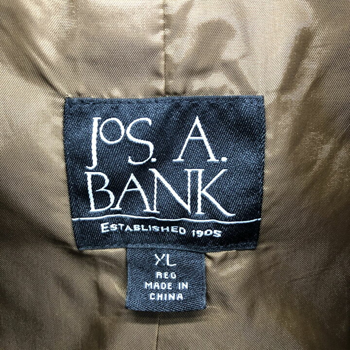 楽天市場】古着 JOS.A.BANK フェイクスエード スイングトップ スポーツ  