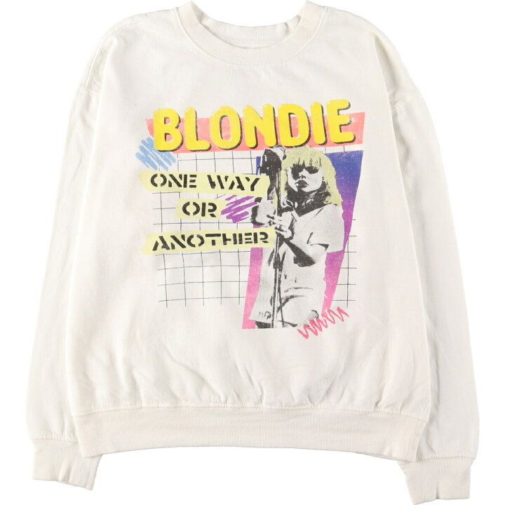 楽天市場】古着 BLONDIE ブロンディ バンド スウェットシャツ 
