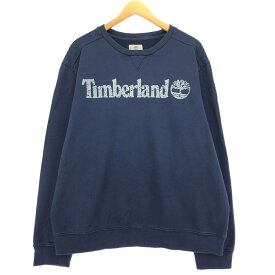 古着 ティンバーランド Timberland ロゴスウェットシャツ トレーナー メンズXXL /eaa423912 【中古】 【240308】