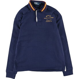 古着 ラルフローレン Ralph Lauren POLO by Ralph Lauren 長袖 ラガーシャツ メンズM /eaa424365 【中古】 【240513】