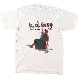 古着 90'S EVERGREEN k.d.ラング ケイ・ディー・ラング バンドTシャツ バンT レディースS ヴィンテージ /eaa425476 【中古】 【240316】