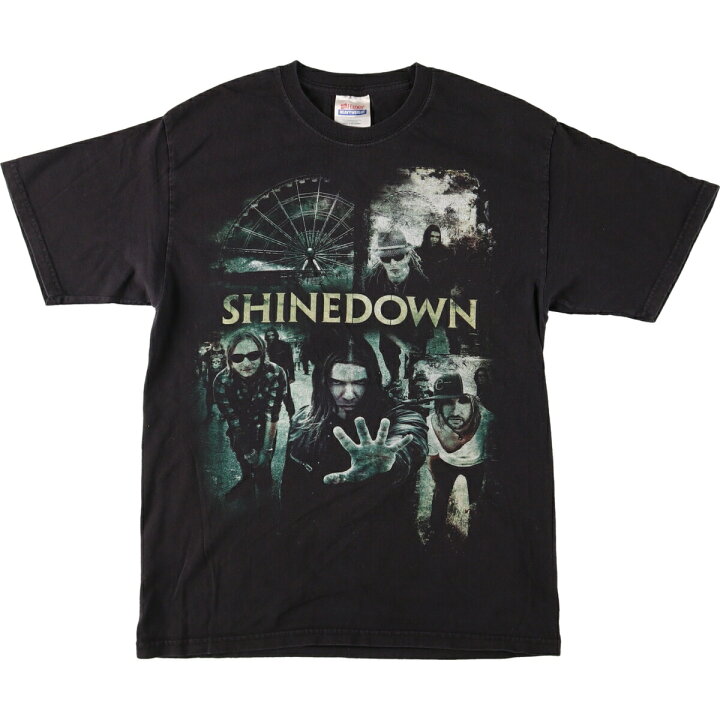 楽天市場】古着 ヘインズ Hanes シャインダウン Shinedown バンドT 
