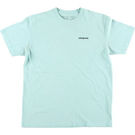 古着 パタゴニア Patagonia REGULAR FIT 39174SP18 バックロゴ 半袖 ロゴTシャツ メンズL /eaa425619 【中古】 【240317】