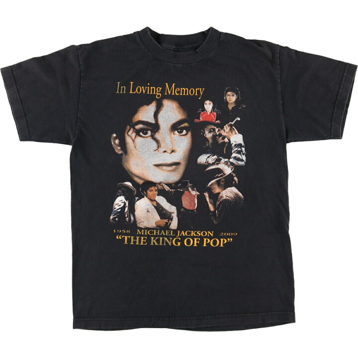楽天市場】古着 MICHAEL JACKSON マイケルジャクソン バンドTシャツ 