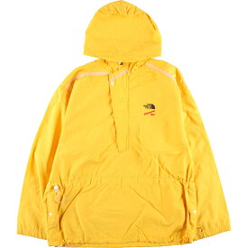 古着 90'S ザノースフェイス THE NORTH FACE EXTREME ハーフジップ ナイロンパーカー USA製 メンズL ヴィンテージ /eaa426720 【中古】 【240323】