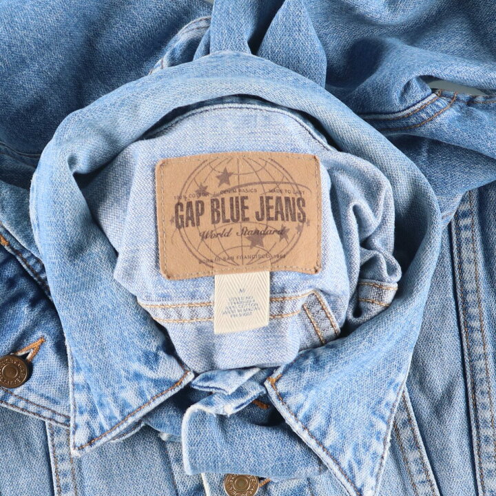 楽天市場】古着 ギャップ GAP BLUE JEANS デニムジャケット Gジャン 