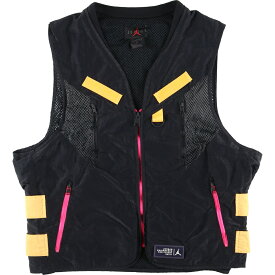 古着 ~00'S ナイキ NIKE AIR JORDAN エアジョーダン ENGINEERED VEST ナイロンベスト メンズL /eaa427823 【中古】 【240320】