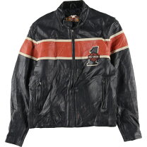 楽天市場】harley davidson シングルライダースジャケットの通販