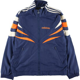 古着 90'S アディダス adidas バックロゴ ウインドブレーカー メンズS ヴィンテージ /eaa428154 【中古】 【240331】