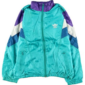 古着 80'S アディダス adidas BMW バックプリント ナイロンジャケット メンズL ヴィンテージ /eaa428155 【中古】 【240329】