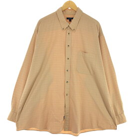 古着 90'S バーバリー Burberry's LONDON 長袖 ボタンダウンチェックシャツ USA製 メンズXXL ヴィンテージ /eaa428606 【中古】 【240331】