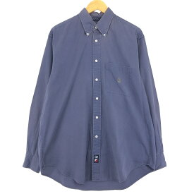 古着 90'S ノーティカ NAUTICA 長袖 ボタンダウンシャツ メンズM ヴィンテージ /eaa428849 【中古】 【240331】