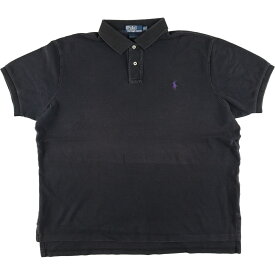 古着 ラルフローレン Ralph Lauren POLO by Ralph Lauren 半袖 ポロシャツ メンズXXL /eaa430068 【中古】 【240407】