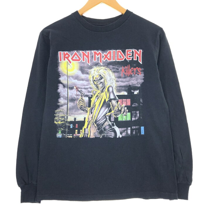 楽天市場】古着 IRON MAIDEN アイアンメイデン ロンT バンドTシャツ 