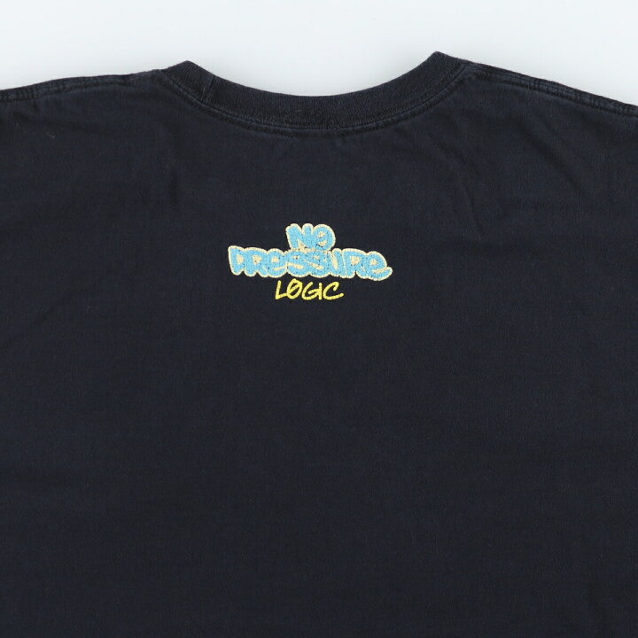 楽天市場】古着 Logic ロジック ラップTシャツ ラップT メンズL