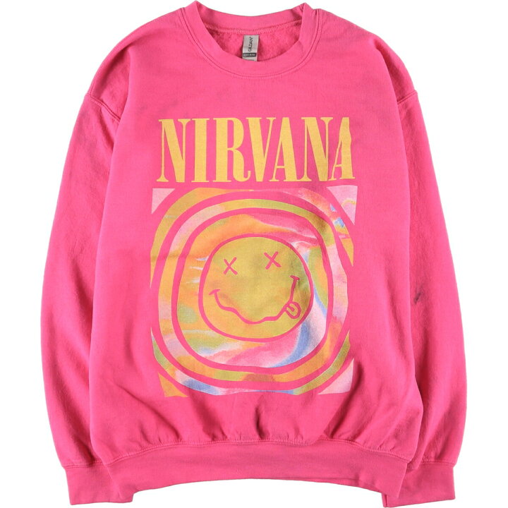 楽天市場】古着 ギルダン GILDAN NIRVANA ニルヴァーナ バンド 