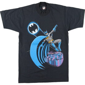 古着 80'S フルーツオブザルーム FRUIT OF THE LOOM BATMAN バットマン キャラクタープリントTシャツ USA製 メンズS /eaa431518 【中古】 【240407】