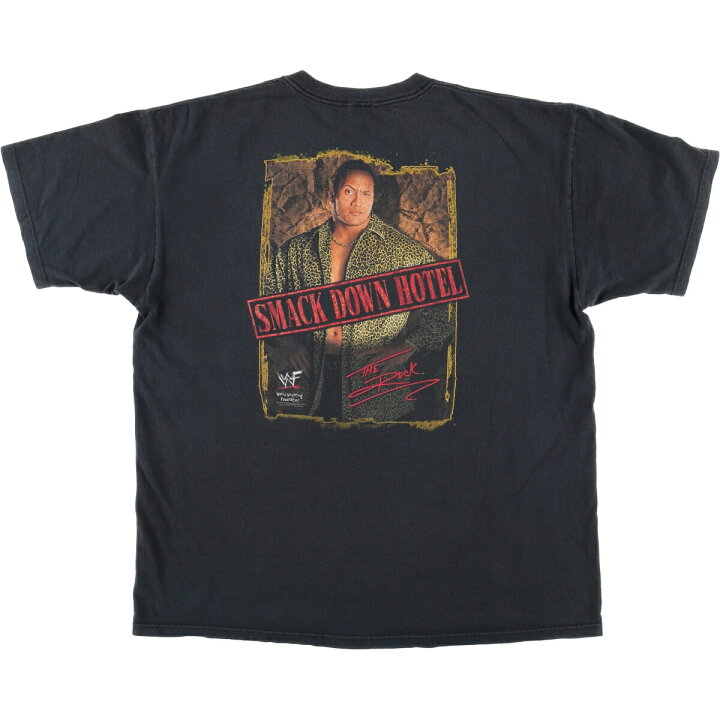 楽天市場】古着 アンビル Anvil WWF THE ROCK ザロック プロレス 