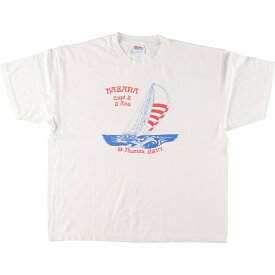 古着 00'S ヘインズ Hanes Cheers プリントTシャツ メンズXL /eaa432449 【中古】 【240529】