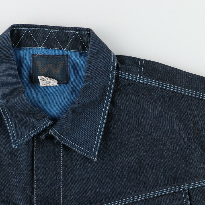 楽天市場】古着 WEBS JEANS デニムジャケット Gジャン メンズXXL 