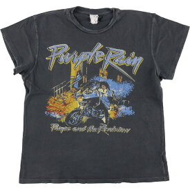 古着 90'S PRINCE プリンス PURPLE RAIN バンドTシャツ バンT USA製 メンズS ヴィンテージ /eaa436657 【中古】 【240427】