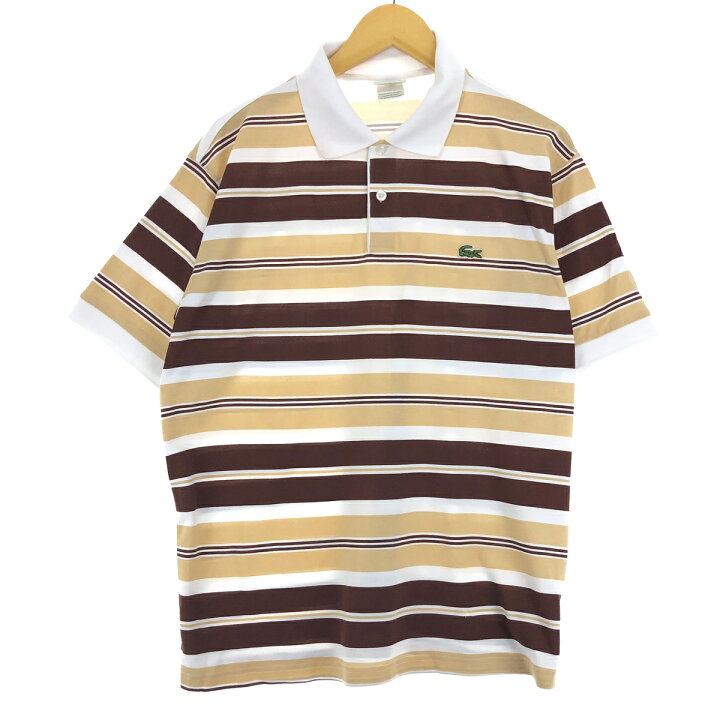 楽天市場】古着 ラコステ LACOSTE フランス企画 半袖 ボーダー 