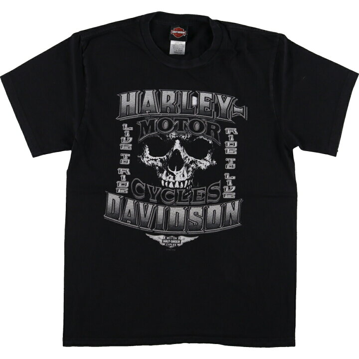 楽天市場】古着 ハーレーダビッドソン Harley-Davidson ドクロ柄  