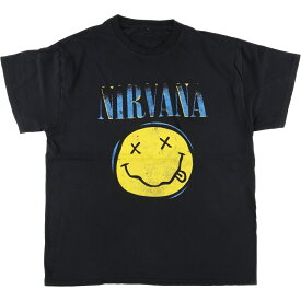 古着 NIRVANA ニルヴァ―ナ バンドTシャツ バンT メンズL /eaa438549 【中古】 【240503】