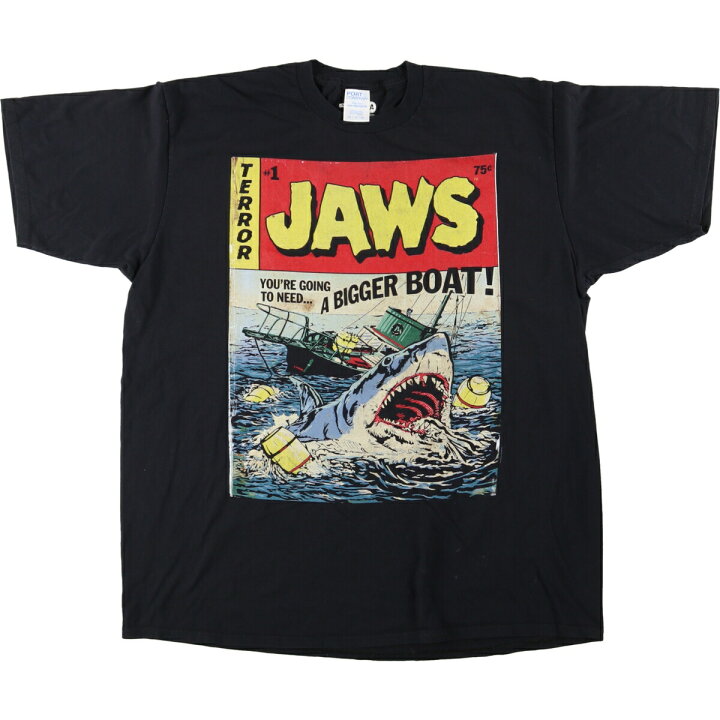 楽天市場】古着 PORTandCOMPANY JAWS ジョーズ 映画 ムービーTシャツ  