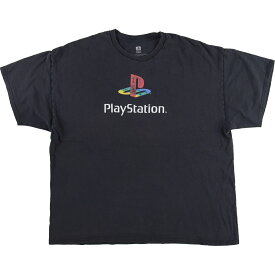 古着 PlayStation プレイステーション アドバタイジングTシャツ メンズXXL /eaa441507 【中古】 【240503】