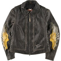 楽天市場】harley davidson シングルライダースジャケットの通販