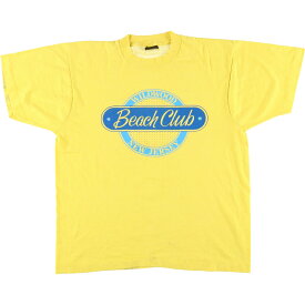 古着 80~90'S スクリーンスターズ SCREEN STARS プリントTシャツ USA製 メンズL ヴィンテージ /eaa442867 【中古】 【240508】