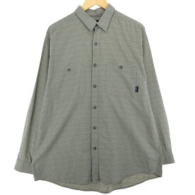 古着 パタゴニア Patagonia ORGANIC COTTON オーガニックコットン 長袖 チェックシャツ メンズL /eaa443629 【中古】 【240511】