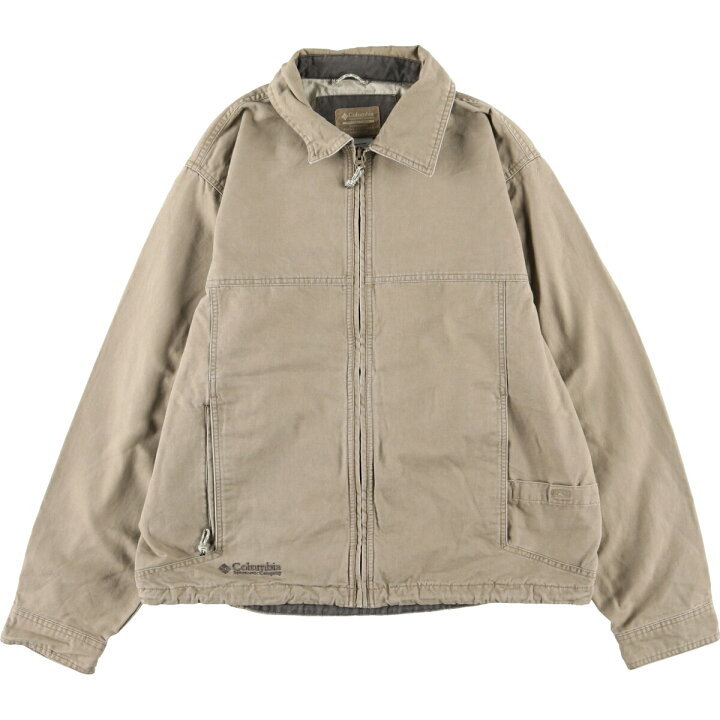 楽天市場】古着 コロンビア Columbia ワークジャケット メンズM 